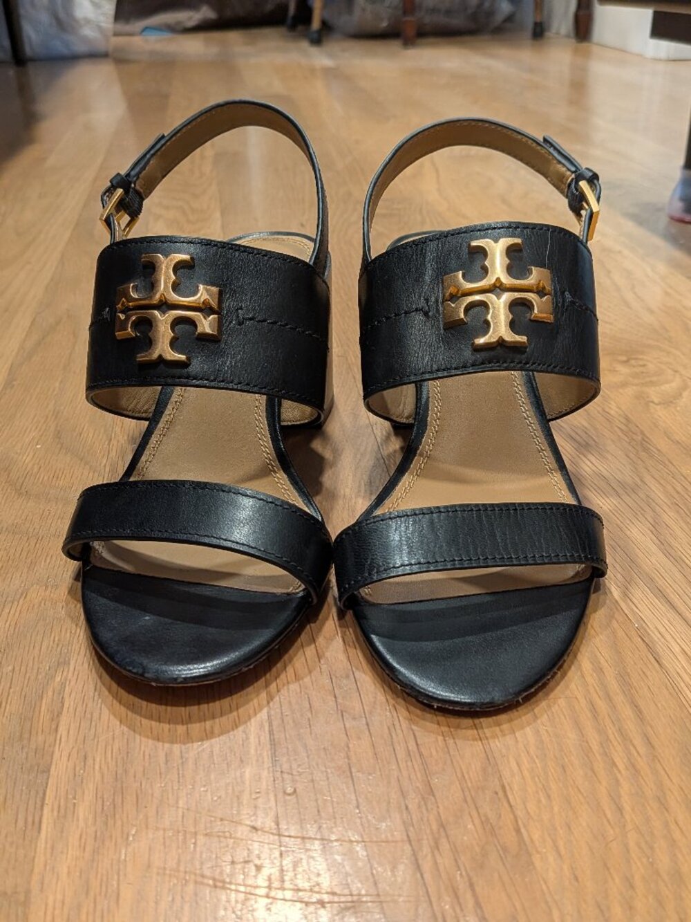 Tory Burch Everly Black Slingback Heel (US 8M)